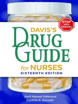cover image of Davis's Drug Guide for Nurses